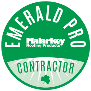 Emerald PRO Contractor Badge Malarkey